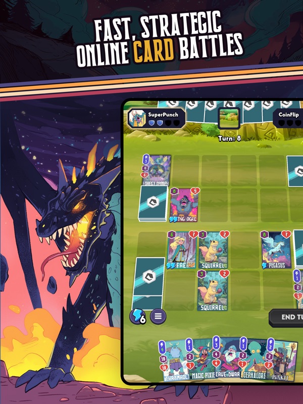 Mystic Realms: TCG Batalha screenshot 8