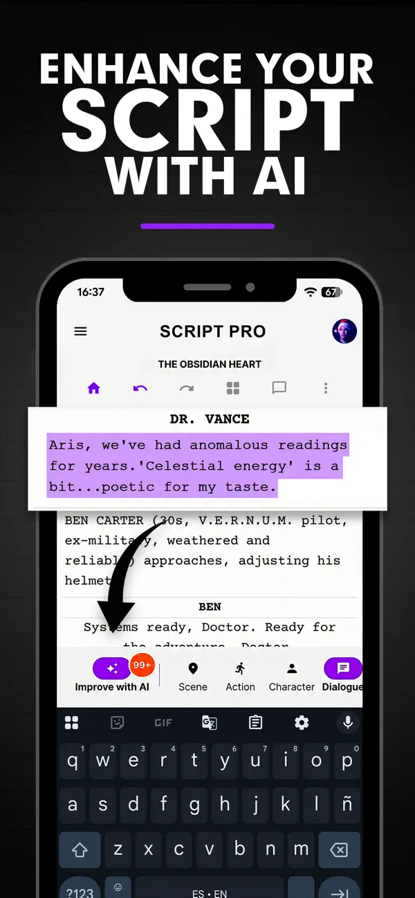 #3. Script Pro: Write Screenplay (iOS) 게시자: Santiago Alfonso