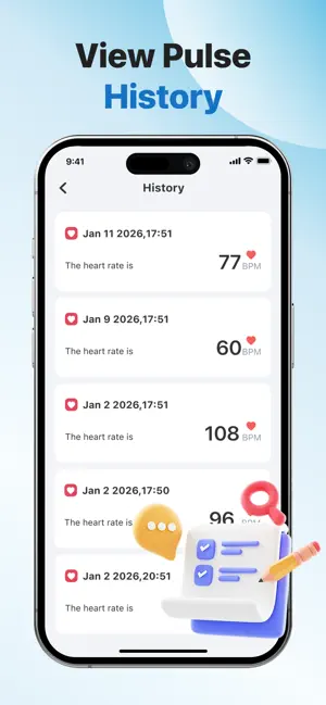 PulseWell – BP & Heart iPhone screenshot 3