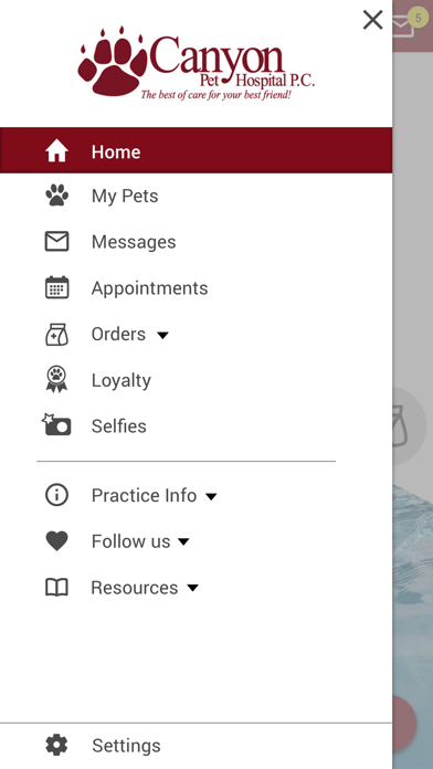 Canyon Pet Hospital Screenshot