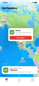 Earthquake Alerts: Map & Info screenshot