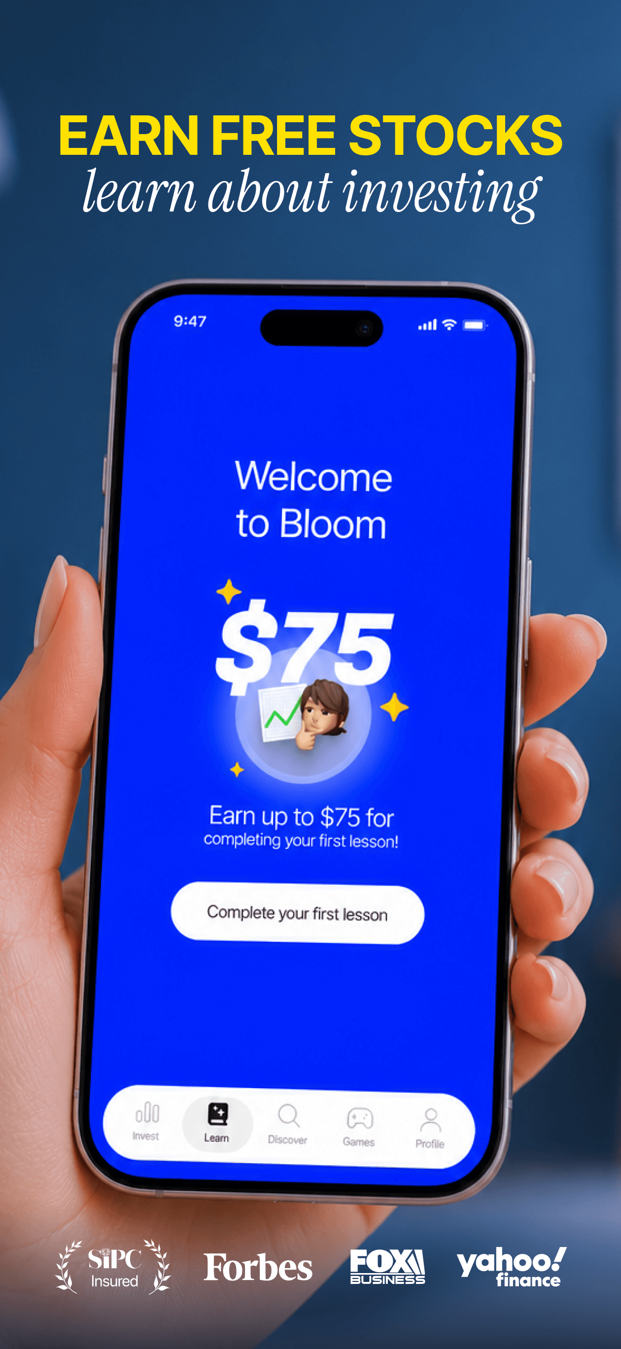 Bloom: Learn to Invest