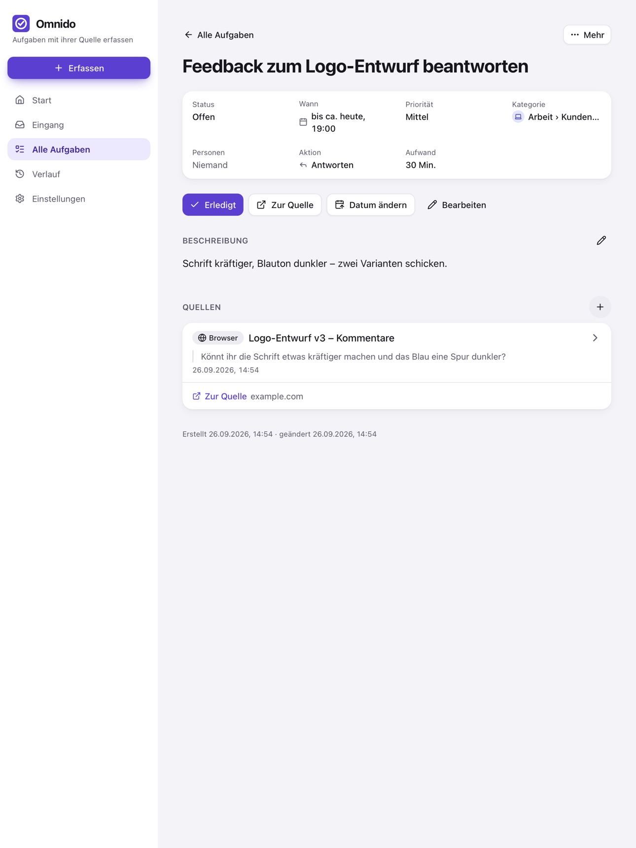 Screenshot 9 of Omnido: Tasks & Sources