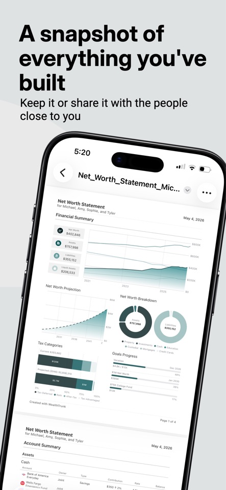 WealthTrunk: Net Worth Tracker screenshot 7