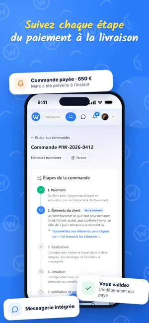 IndepWeb : Missions Freelance screenshot 3