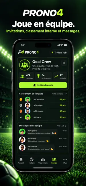PRONO4 : Pronostics Foot screenshot 1