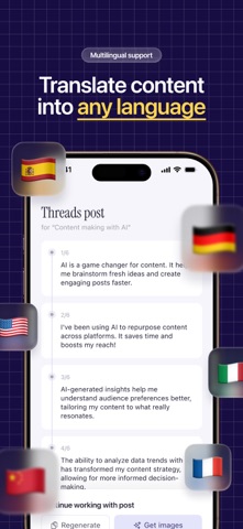 Draft AI: Carousel Post Maker Screenshot 6 of 7