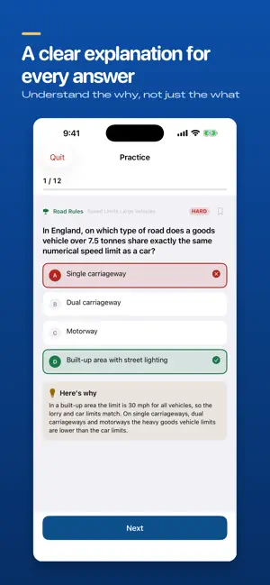 Driving Theory Test Prep UK screenshot 3