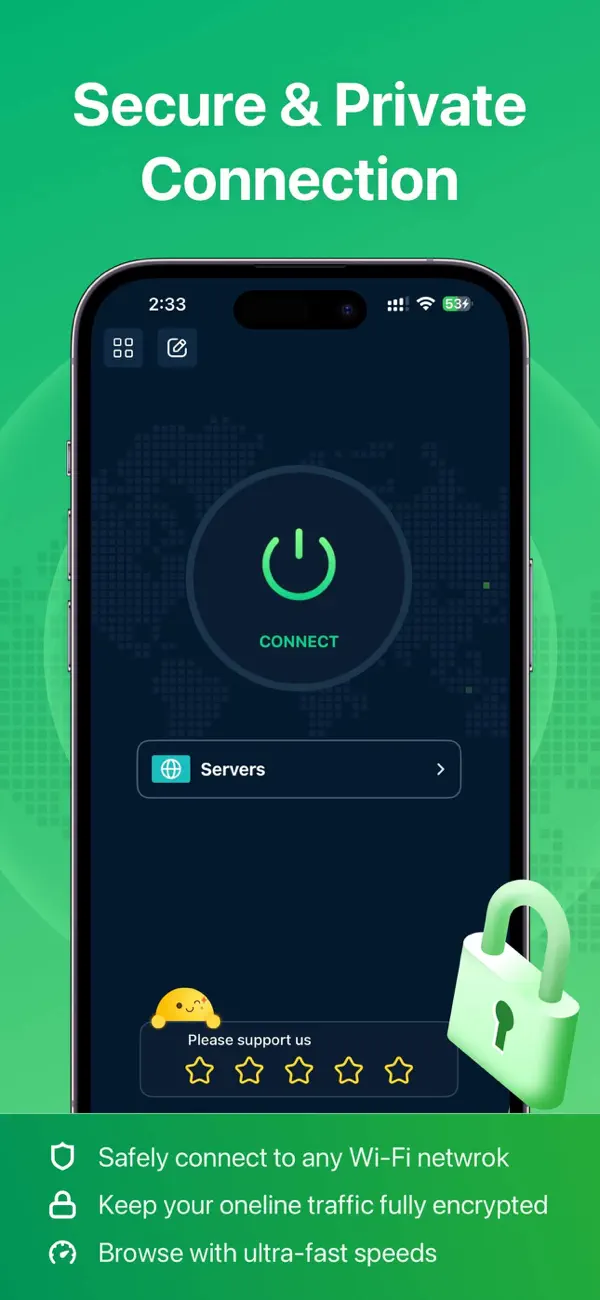 Screenshot #1 pour MATE VPN - Secure Your Network
