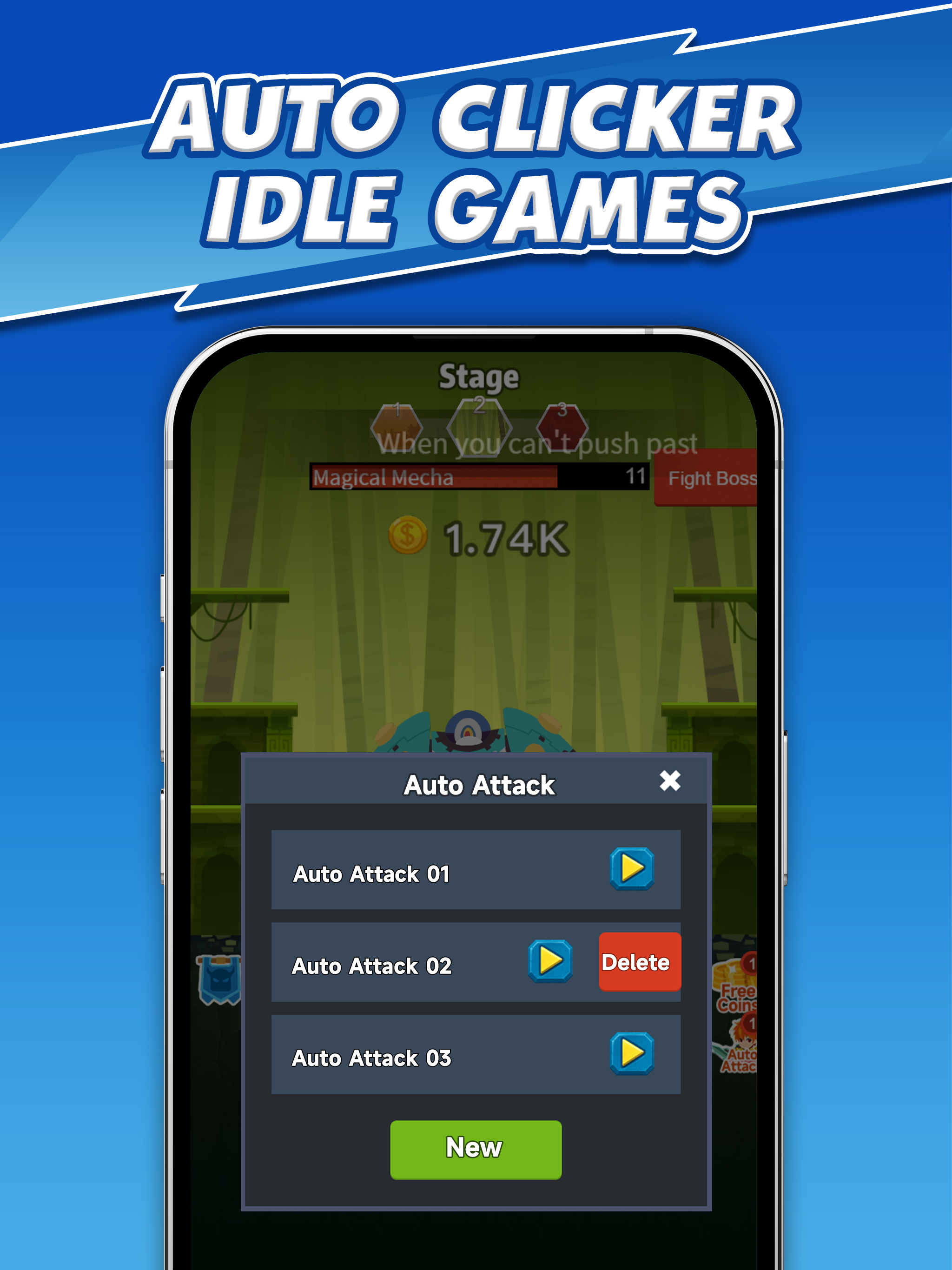 Auto Clicker Hero Tales Games screenshot 10
