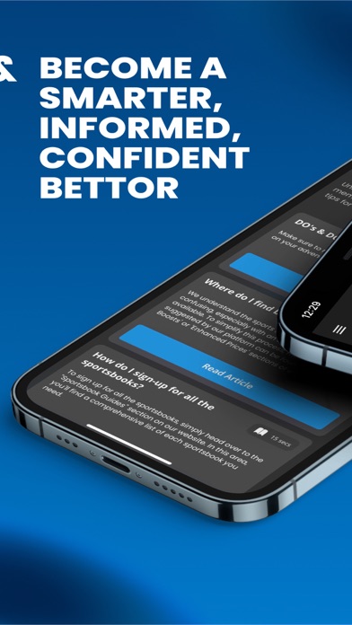 SharpStakes Sports Betting App Screenshot