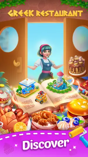 Cuisine Story: Merge & Decor screenshot 1