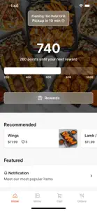 Flaming Hot Halal Grill screenshot #1 for iPhone