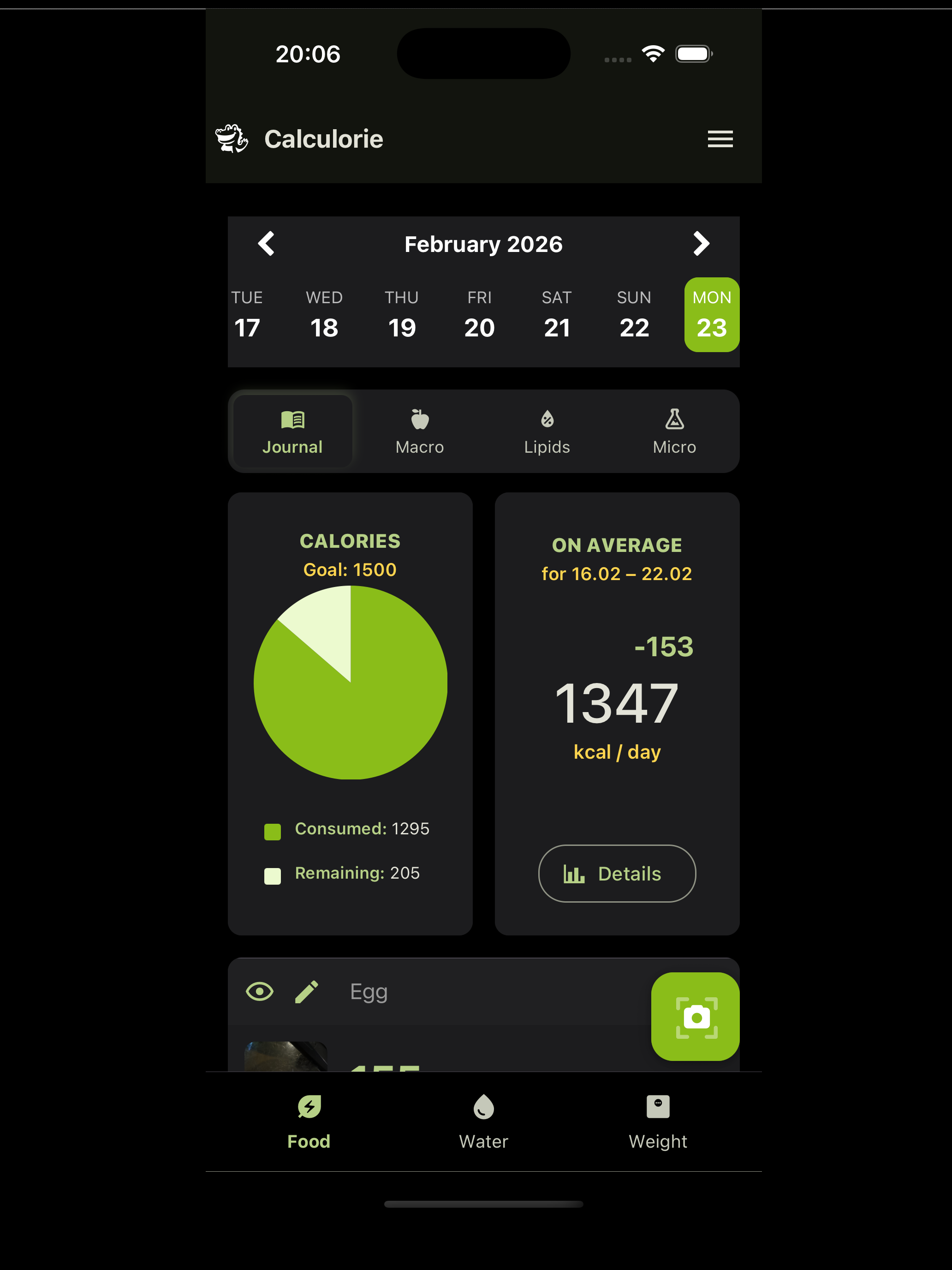 Calculorie: AI Calorie Tracker