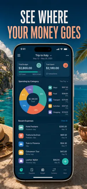 Travel Budget: Trip Expenses screenshot 4