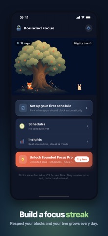 Bounded Focus: App Blocker Screenshot 3 of 7