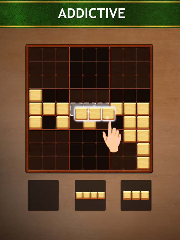 Screenshot #6 pour Wood Block Puzzle Jeu de block