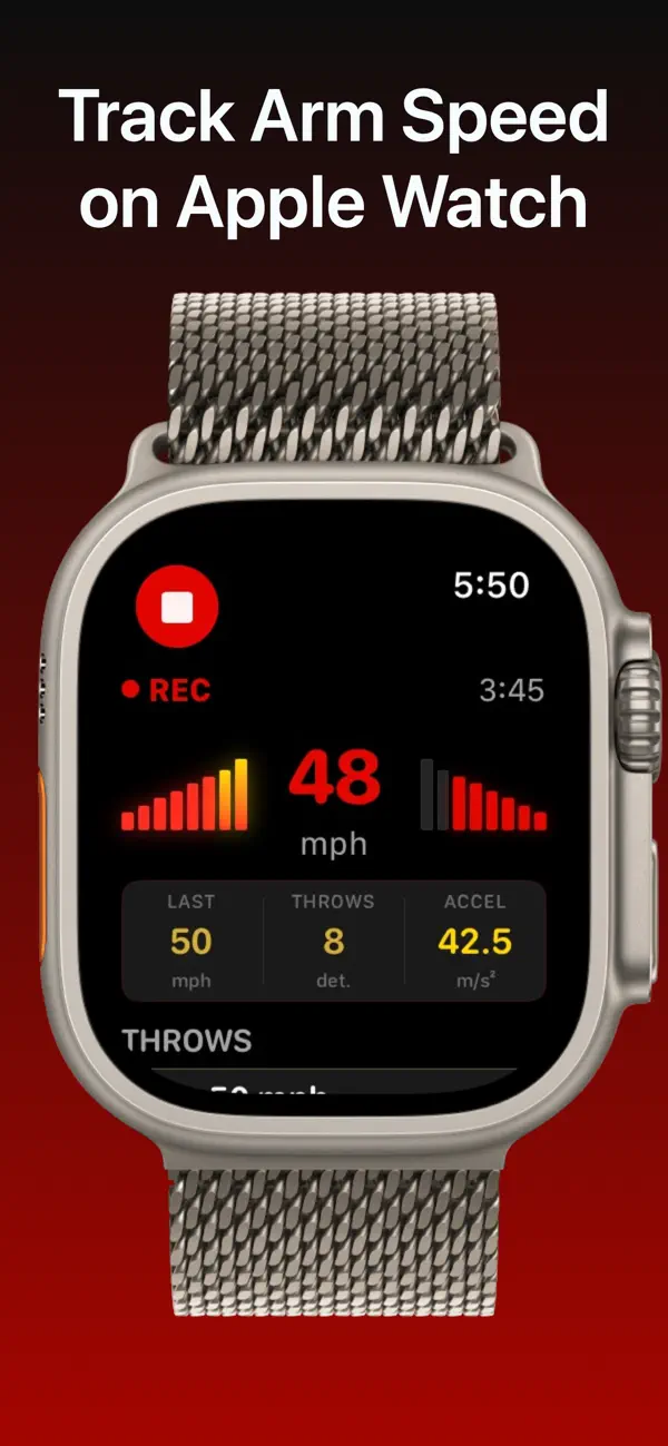 Screenshot #2 pour Arm Speed Motion Analyzer