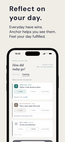 Anchor - Daily Intentions Screenshot 3 of 5