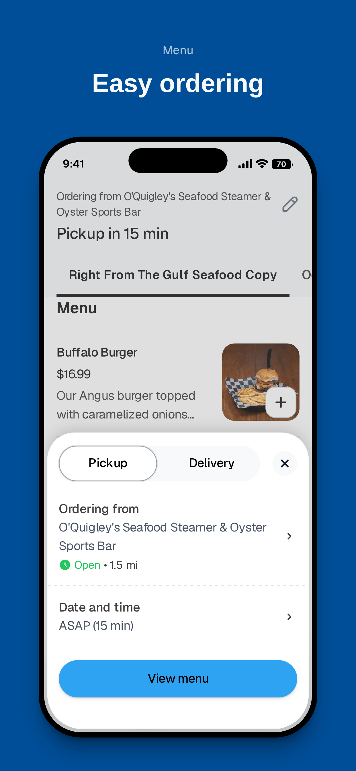 O'Quigley's Seafood To Go screenshot 3