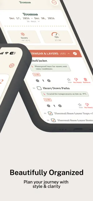 AI Packing List screenshot 2