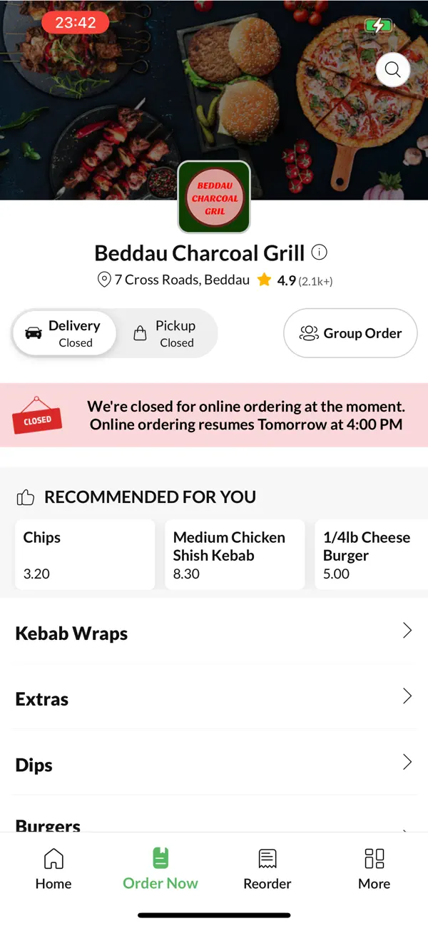 Screenshot #2 pour Beddau Charcoal Grill.