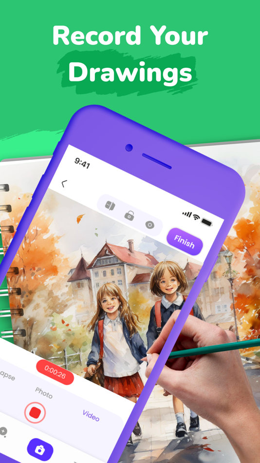 #4. AR Drawing: Paint & Sketch App (iOS) Podle: CEM SOFTWARE LTD