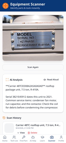 Tech Help App iPhone screenshot