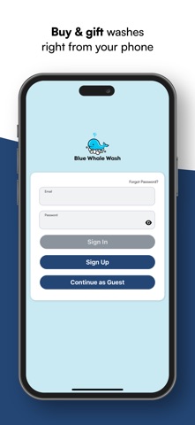 Blue Whale Wash Screenshot 1 of 3