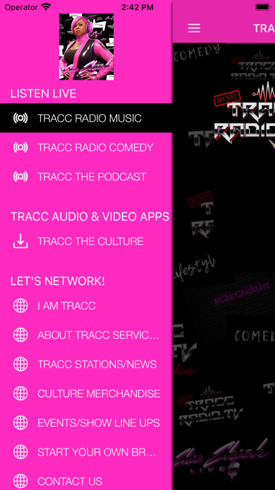 TRACC RADIO.TV Screenshot