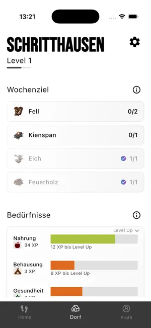 Jagen & Sammeln: Schrittzähler screenshot 2