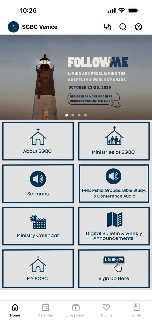 Screenshot #1 pour Saving Grace Bible Church