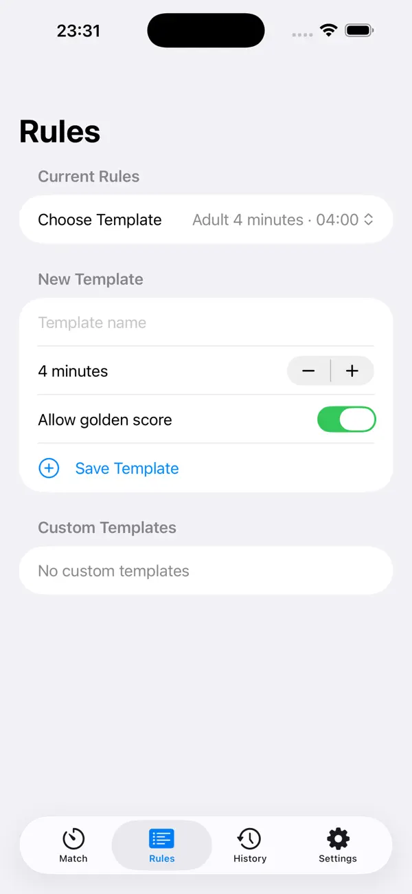 Screenshot #3 pour Score Judo Timer 2026