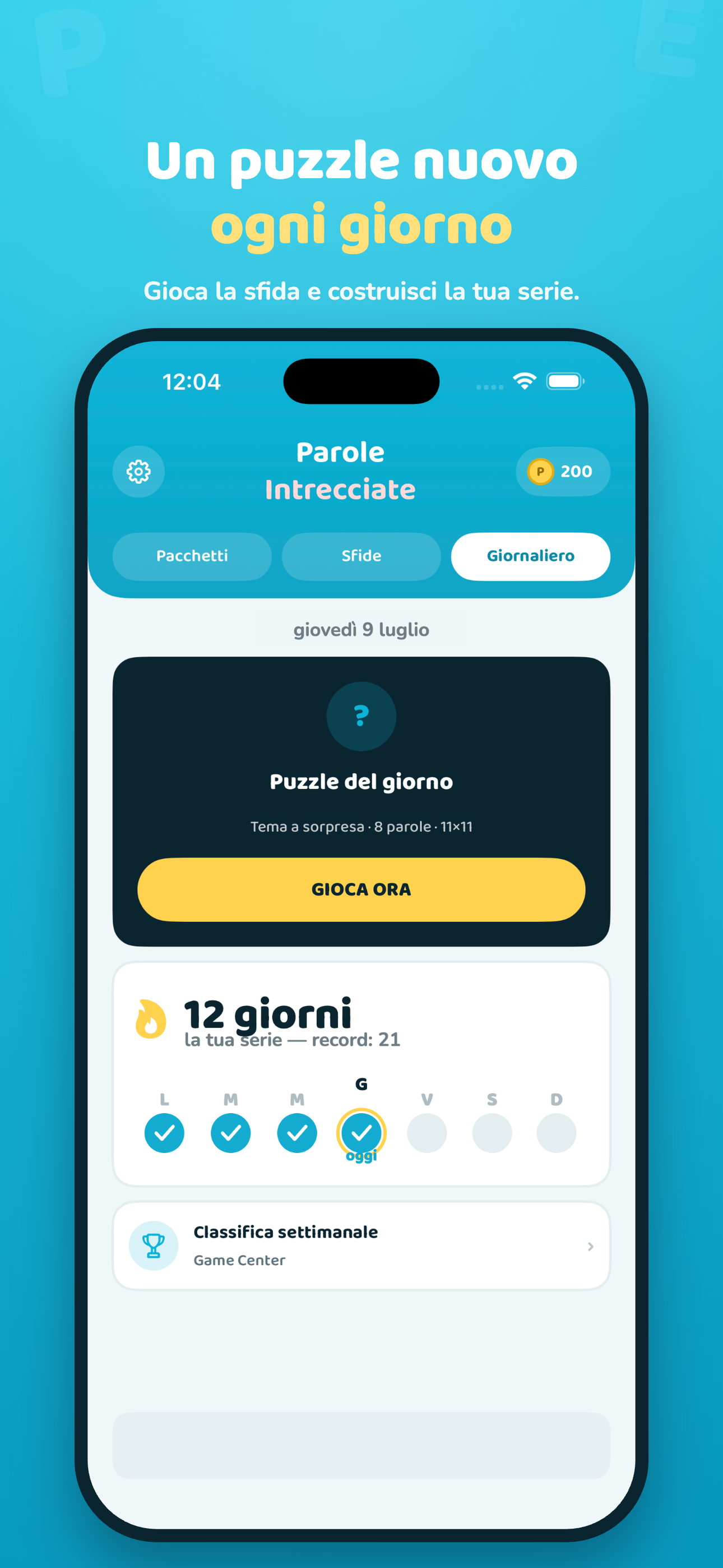 Parole Intrecciate CruciPuzzle screenshot 3