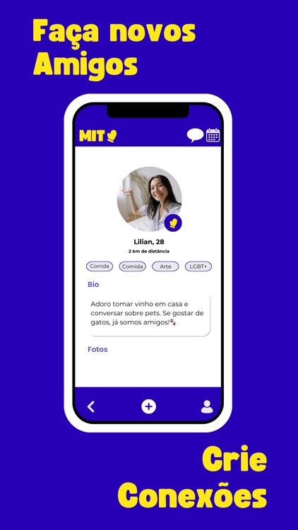 Mit App - Amigos e Eventos