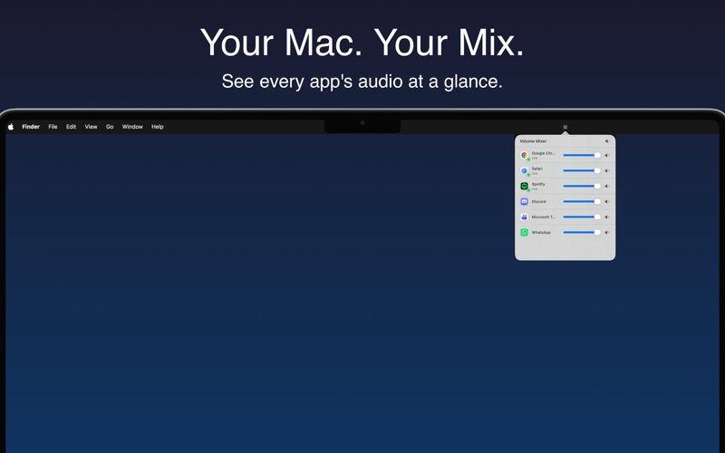 MixerAudio screenshot