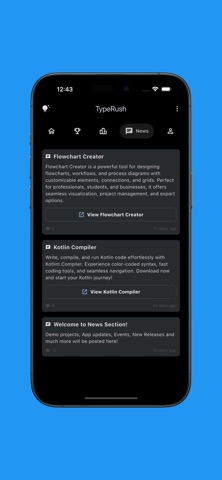TypeRush(Pro) iPhone screenshot