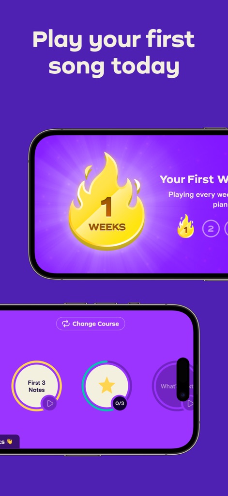 Simply Piano: Learn Piano Fast - Gamified Progress Tracking