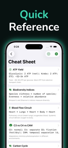 Biology AI: Scan Homework iPhone screenshot