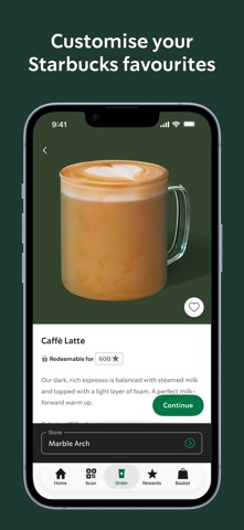 Starbucks UK iPhone screenshot 6