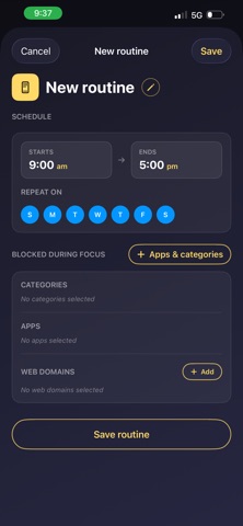 Solace Screen time management Screenshot 2 of 5