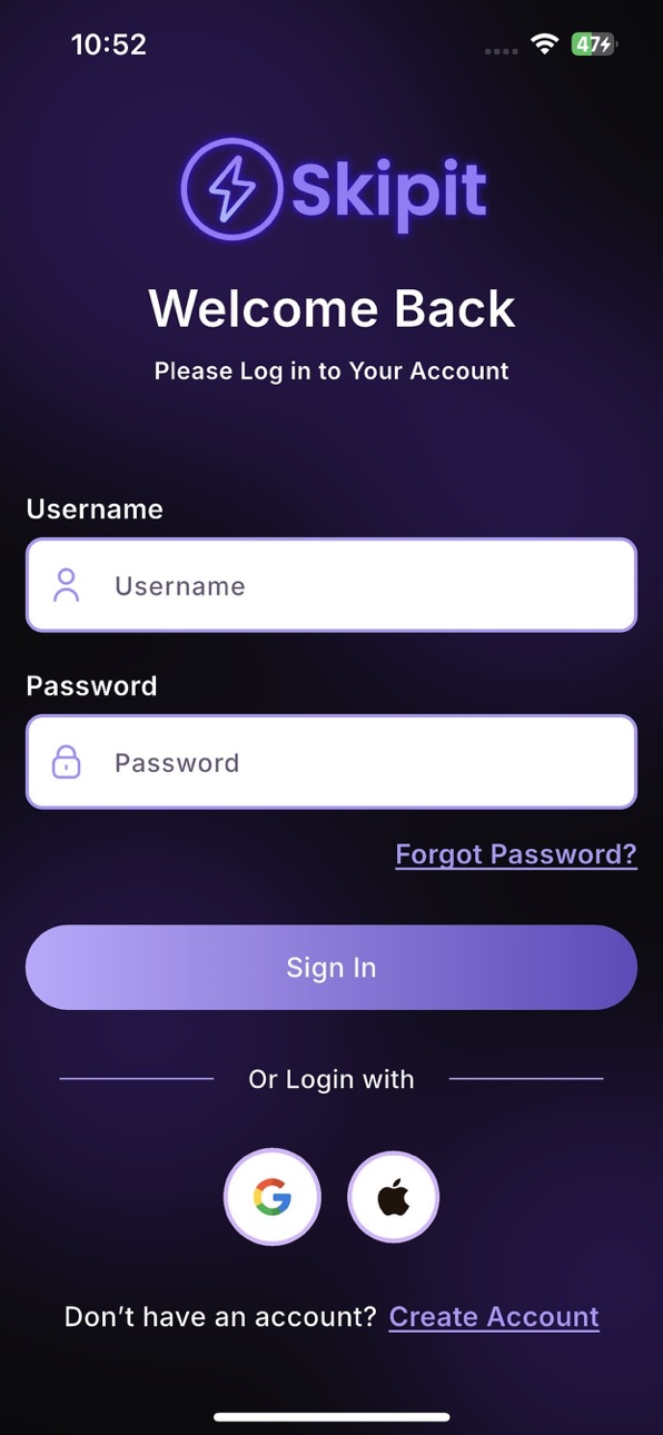 iPhone screenshot