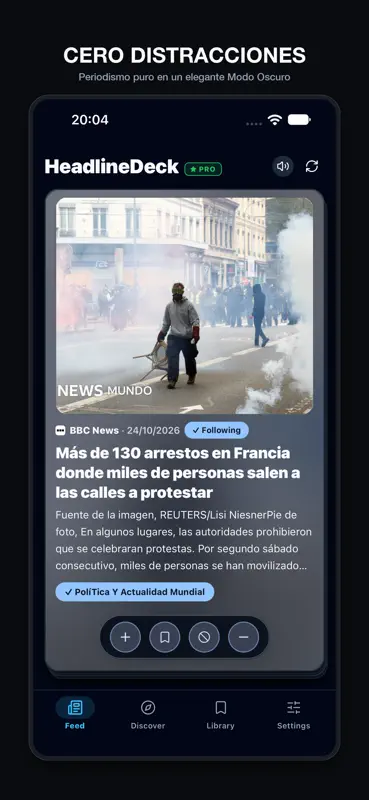 HeadlineDeck: Noticias screenshot 4 of 7