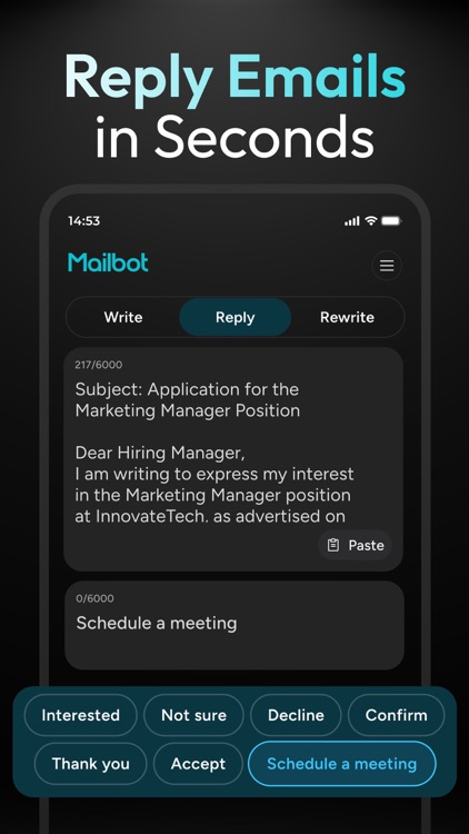 Mailbot - AI Email Writer screenshot-4