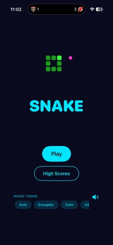SnakeGameAI screenshot