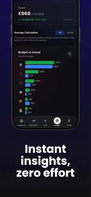 Tacker - Finance Manager screenshot 3
