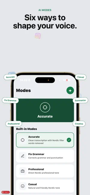 Aivo: Nordic AI Voice Keyboard screenshot 3