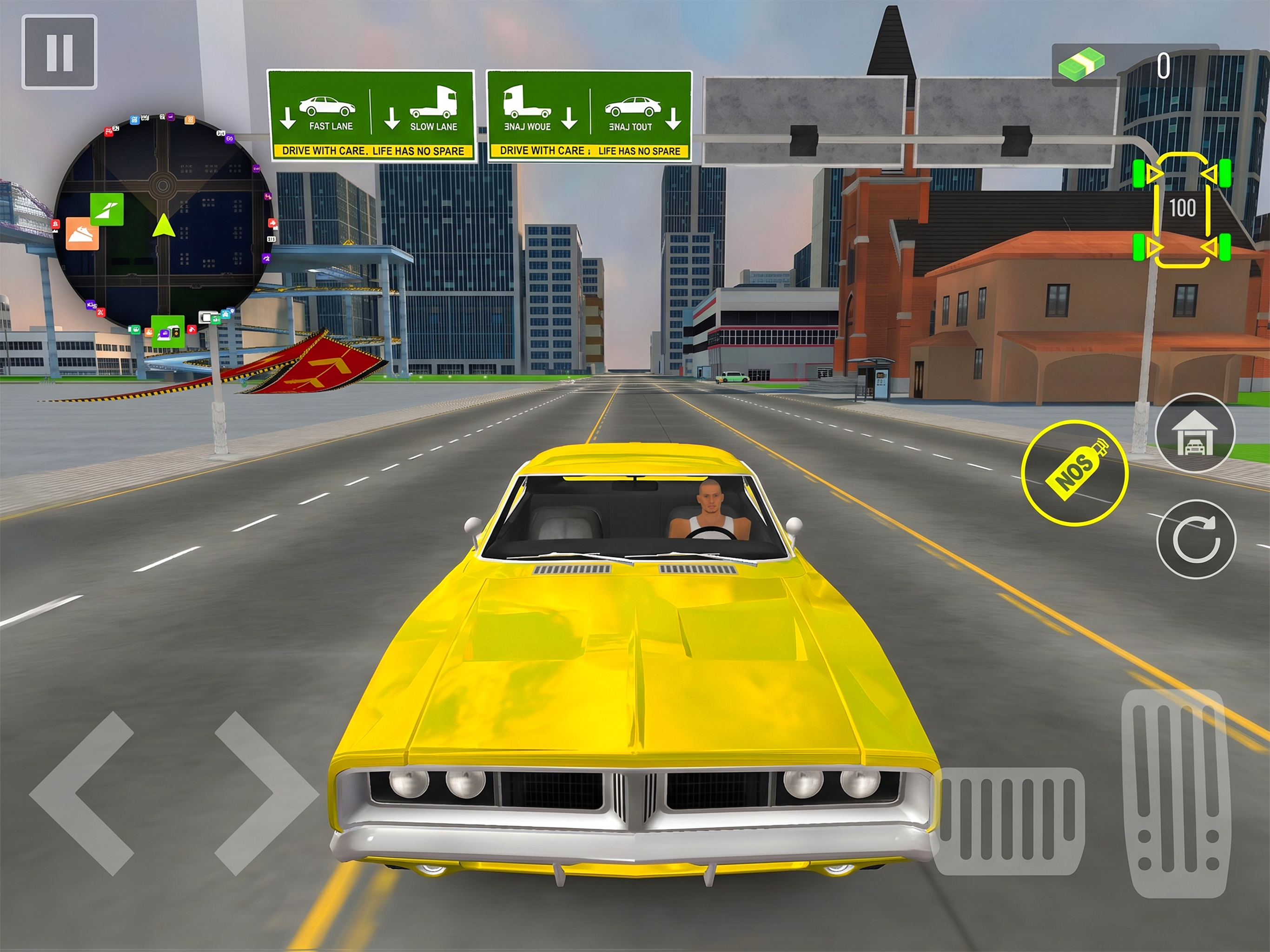 Open Challenge Car Driving 3D screenshot 11