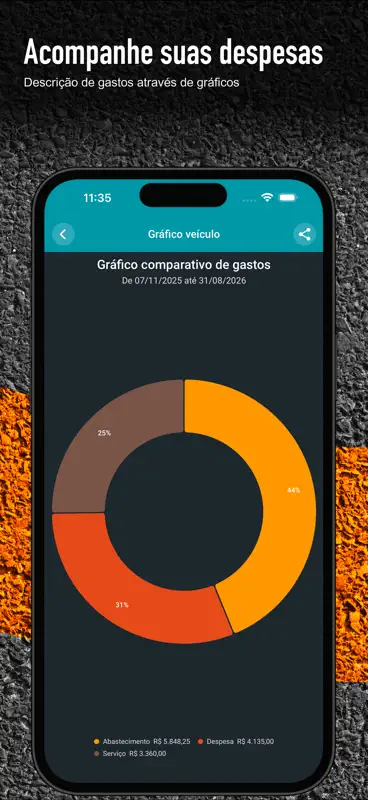 Drivvo - Controle de Gastos screenshot 8 of 10