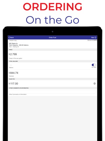 Dutch Oil & Propane iPad screenshot